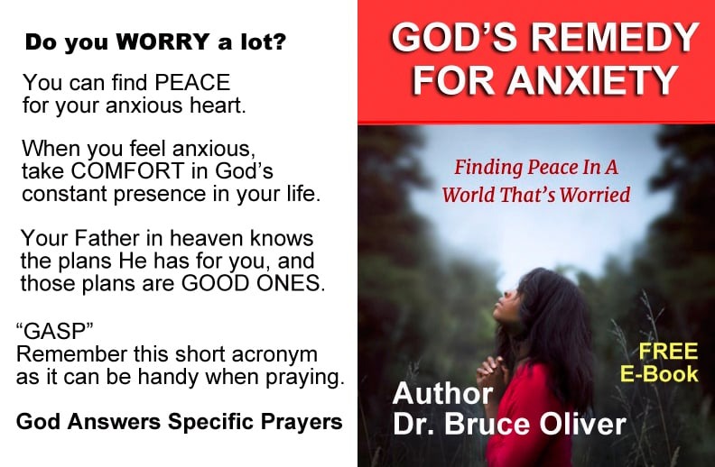Gods remedy for anxiety